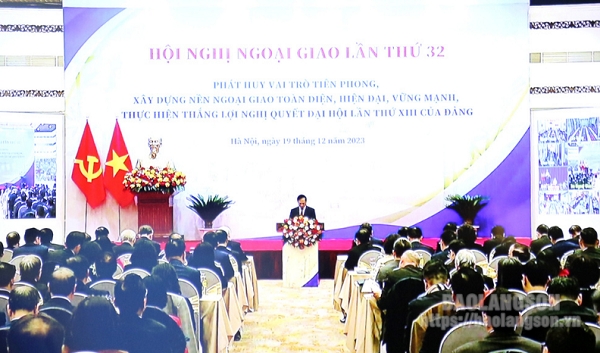 Hội nghị ngoại giao lần thứ 32: Xây dựng, phát triển nền đối ngoại, ngoại giao Việt Nam toàn diện, hiện đại