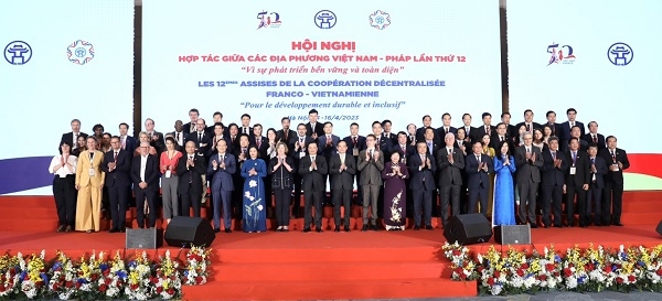Đoàn đại biểu tỉnh Lạng Sơn tham dự Hội nghị hợp tác giữa các địa phương Việt Nam - Pháp lần thứ 12 tại Hà Nội